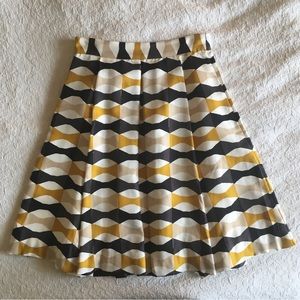Kate Spade Pleated Silk Skirt